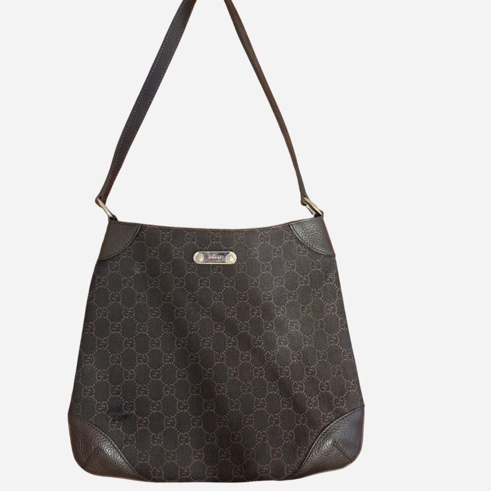 Gucci Women's Brown and Black Bag - Picture 1 of 4